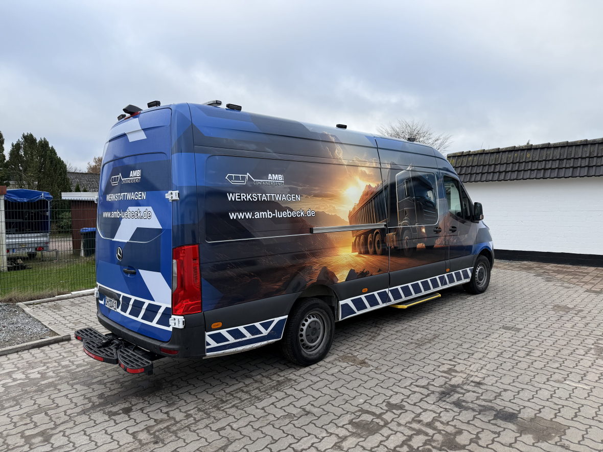 Werkstattwagen AMB Containerdienst