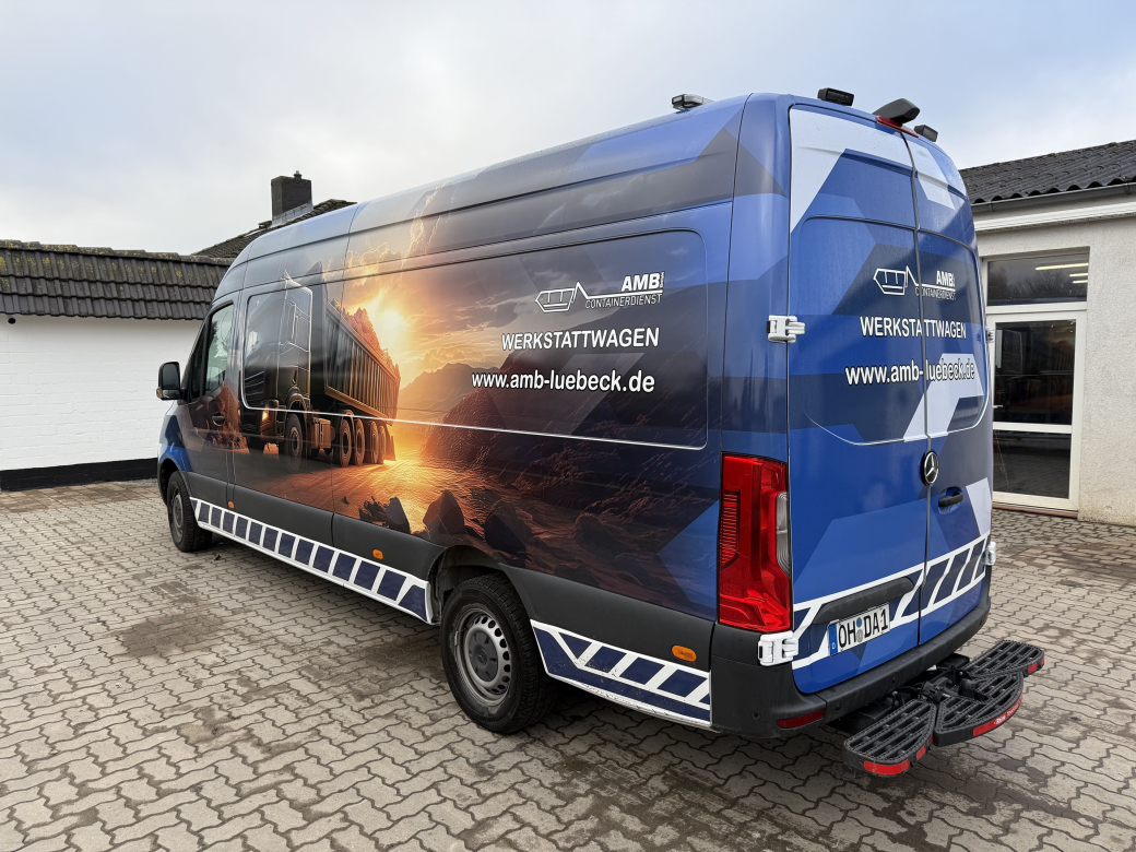 Werkstattwagen AMB Containerdienst